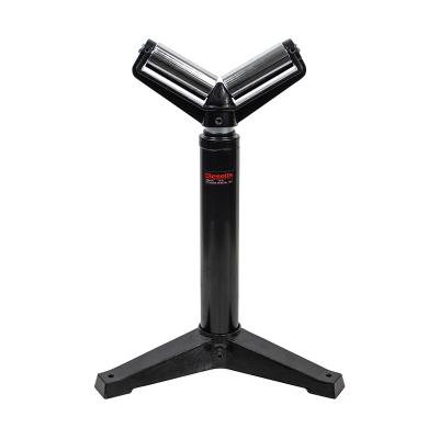 V-Støttebuk (Rullebuk) med 2xØ52 mm rulle og justérbar arbejdshøjde 610-920 mm (Heavy-Duty)